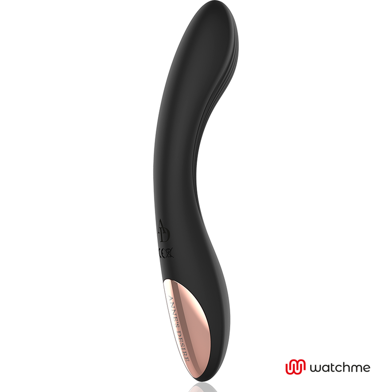 ANNE’S DESIRE Curve Vibrator – Fernbedienung, WatchMe-kompatibel, Schwarz/Gold – Vibrator Bild 9