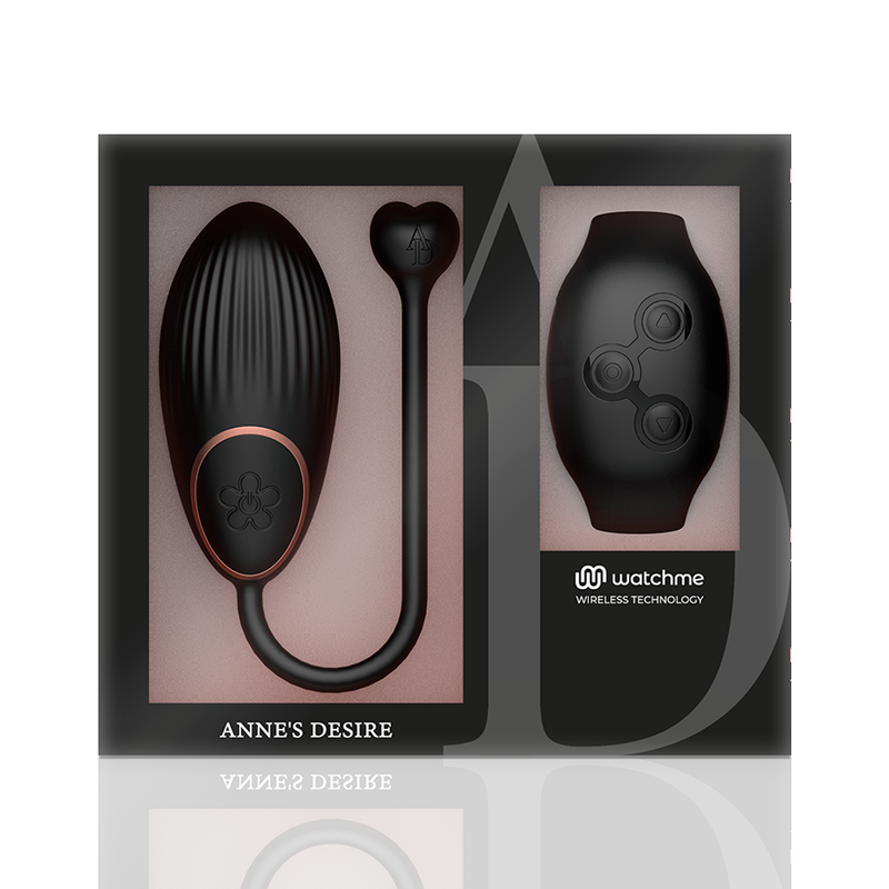 ANNE'S DESIRE - EGG FERNBEDIENUNGSTECHNOLOGIE WATCHME SCHWARZ – Erotik-Zubehör Bild 8