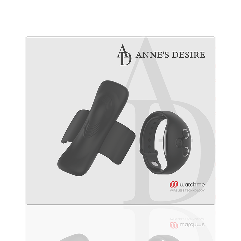 ANNE'S DESIRE - PANTY PLEASURE TECNOLOG A WATCHME BLACK – Slip Bild 13