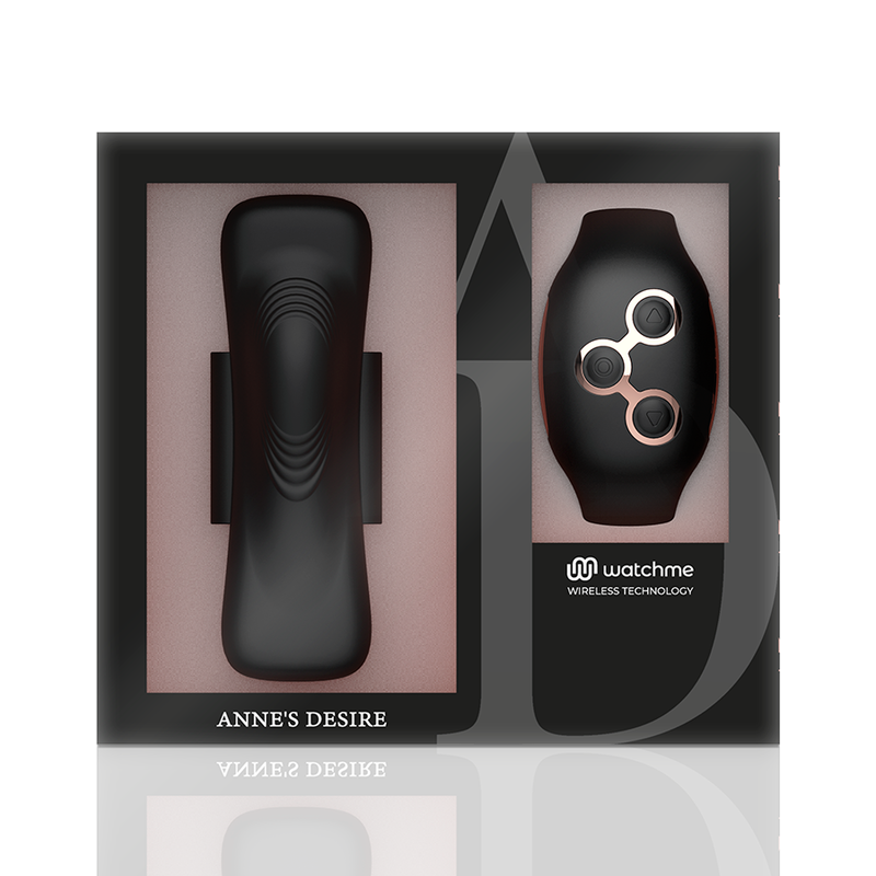 ANNE'S DESIRE - PANTY PLEASURE TECNOLOG A WATCHME SCHWARZ/GOLD – Slip Bild 11