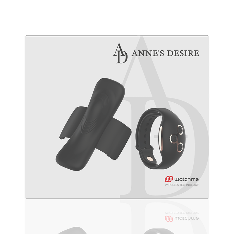 ANNE'S DESIRE - PANTY PLEASURE TECNOLOG A WATCHME SCHWARZ/GOLD – Slip Bild 12