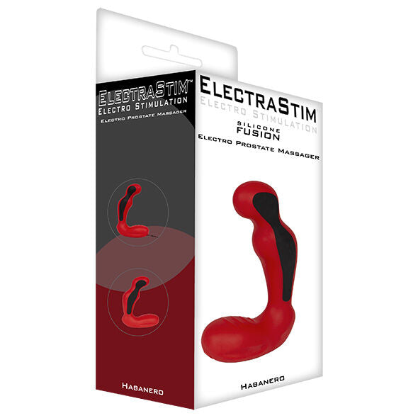 ELECTRASTIM - SILIKON FUSION HABANERO PROSTATAMASSAGER Massager Vibrator Produktansicht und Details