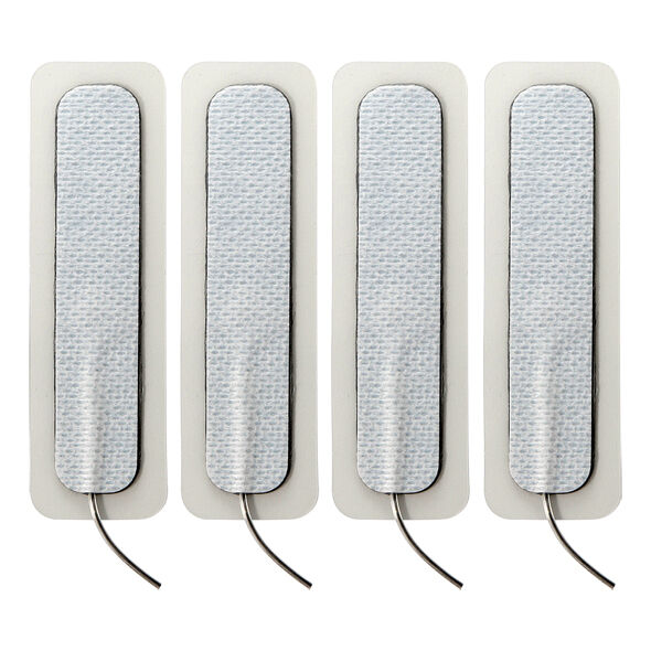 ELECTRASTIM - 4 X LANGE SELBSTKLEBENDE PADS 1.5 CM X 7.5 CM – Erotik-Zubehör Bild 1