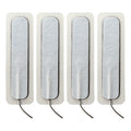 ELECTRASTIM - 4 X LANGE SELBSTKLEBENDE PADS 1.5 CM X 7.5 CM – Erotik-Zubehör Bild 1