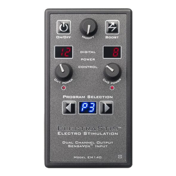 ElectraStim SensaVox – Hochleistungs-E-Stim Stimulator & Dual-Kanal Sexmaschine bei Secret Pulse im Erotikshop