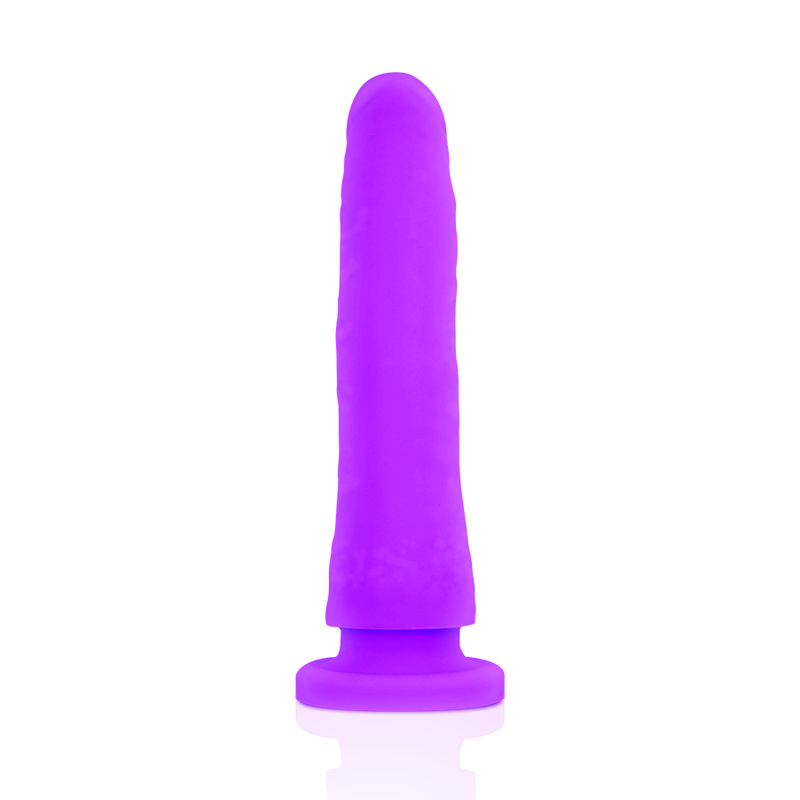 DELTA CLUB - TOYS LILA DILDO MEDIZINISCHES SILIKON 17 CM -O- 3 CM Produktansicht und Details