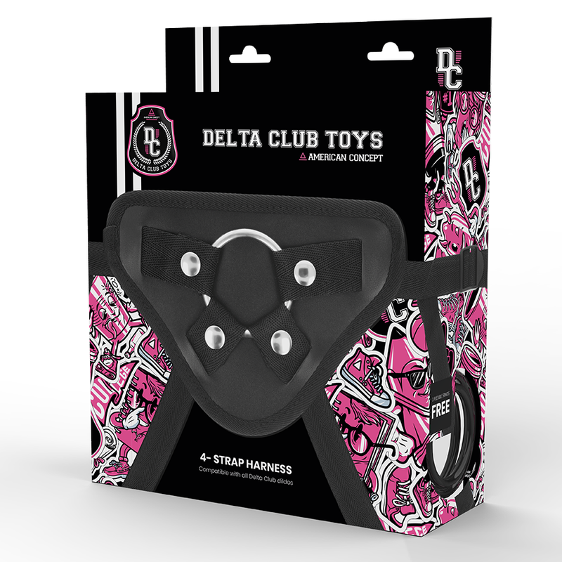 DELTA CLUB - HARNESS UNIVERSAL EINE GRÖSSE – BDSM-Zubehör Bild 2