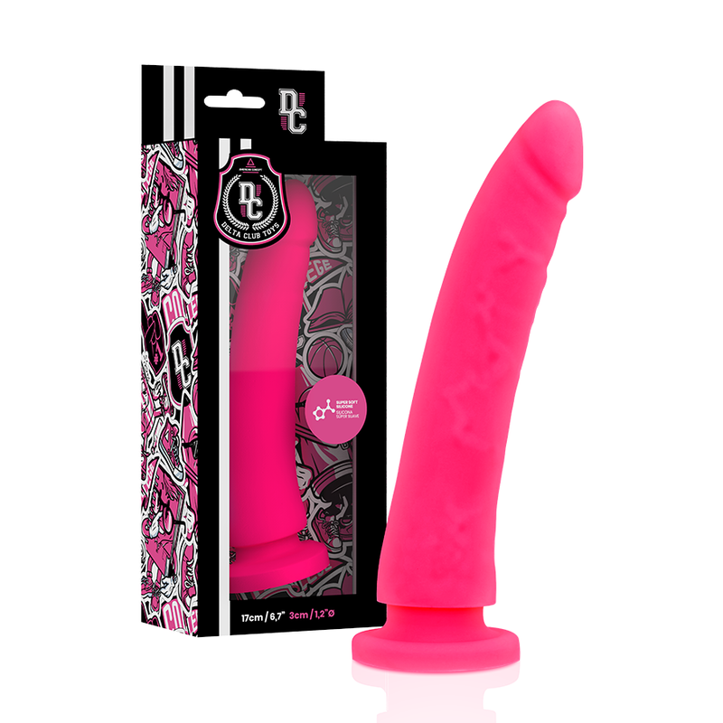 DELTA CLUB - TOYS GURT + DONG ROSA SILIKON 17 CM -O- 3 CM – Erotik-Zubehör Bild 6