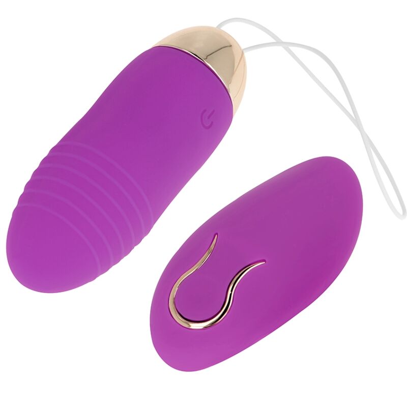 OHMAMA - VIBRIERENDES EI MIT FERNBEDIENUNG 10 GESCHWINDIGKEITEN LILA – Vibrator Bild 3