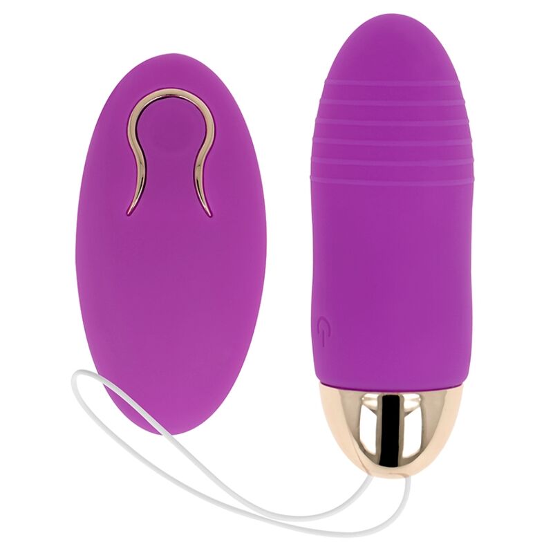 OHMAMA - VIBRIERENDES EI MIT FERNBEDIENUNG 10 GESCHWINDIGKEITEN LILA – Vibrator Bild 2