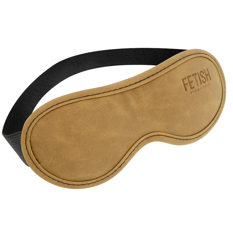 FETISH SUBMISSIVE ORIGIN - VEGANE LEDERMASKE MIT NEOPRENFUTTER BDSM-Zubehör diskret online kaufen