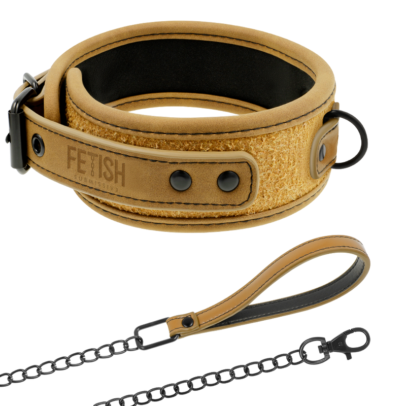 FETISH SUBMISSIVE ORIGEN - MIT NEOPREN GEFÜTTERTE KETTE – BDSM-Zubehör Bild 1