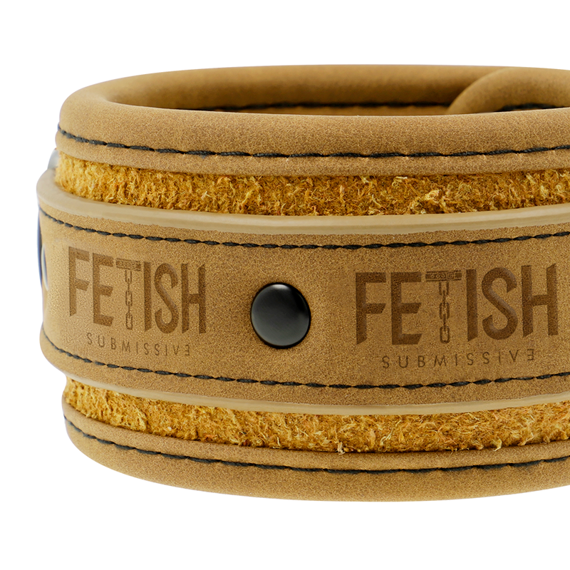 FETISH SUBMISSIVE Origen Vegane Lederhandschellen – Komfortable BDSM-Fesseln mit Neopren | Secet Pulse Produktansicht und Details
