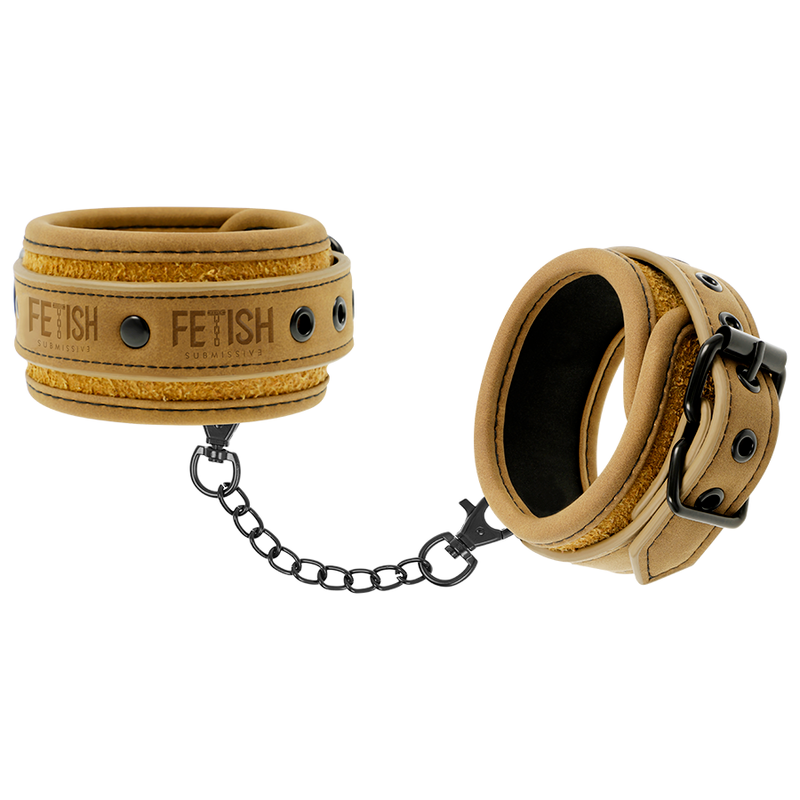 FETISH SUBMISSIVE Origen Fußmanschetten – Veganes Leder & Neopren für Bondage & BDSM | Secet Pulse Bondage-Fessel diskret online kaufen