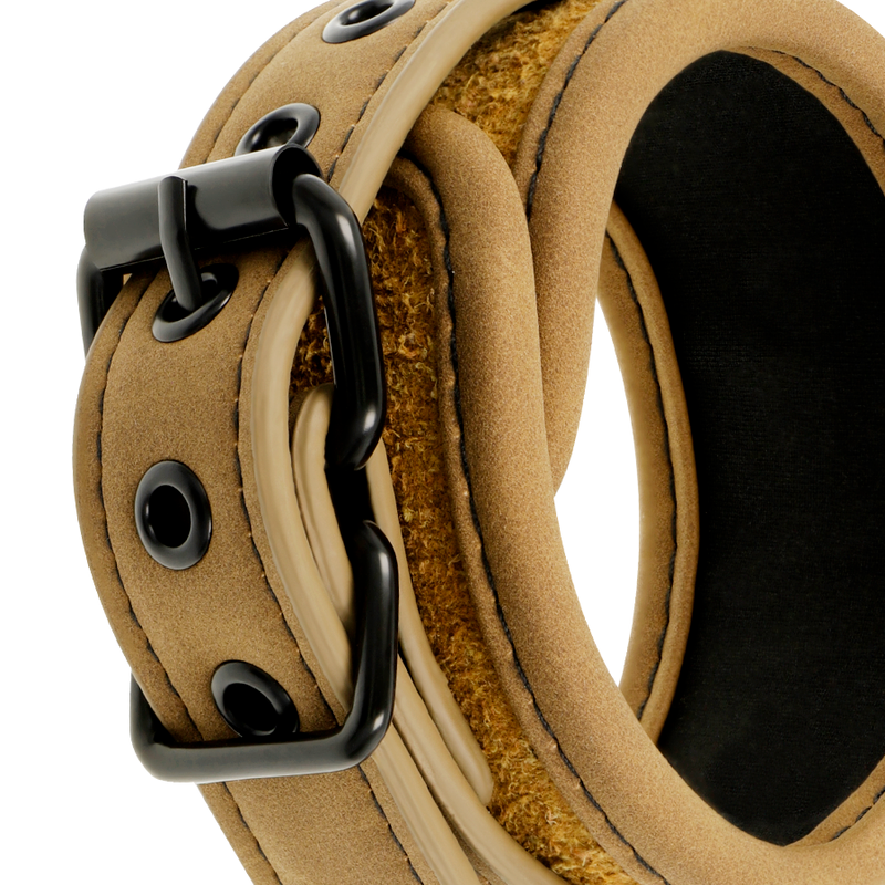 FETISH SUBMISSIVE Origen Fußmanschetten – Veganes Leder & Neopren für Bondage & BDSM | Secet Pulse Bondage-Fessel diskret online kaufen