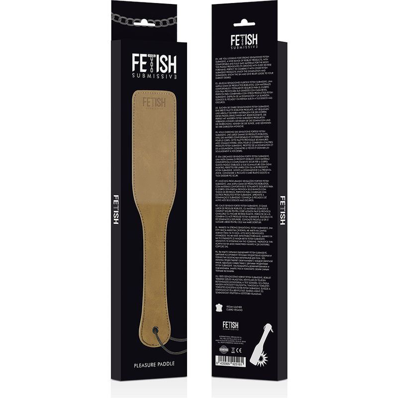 FETISH SUBMISSIVE ORIGEN - VEGANE LEDERPEITSCHE hochwertiges Zubehör