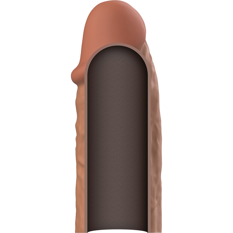 VIRILXL - FLÜSSIGE SILIKON V3 BRAUNE PENISVERLÄNGERUNG – Penis-Extender Bild 5