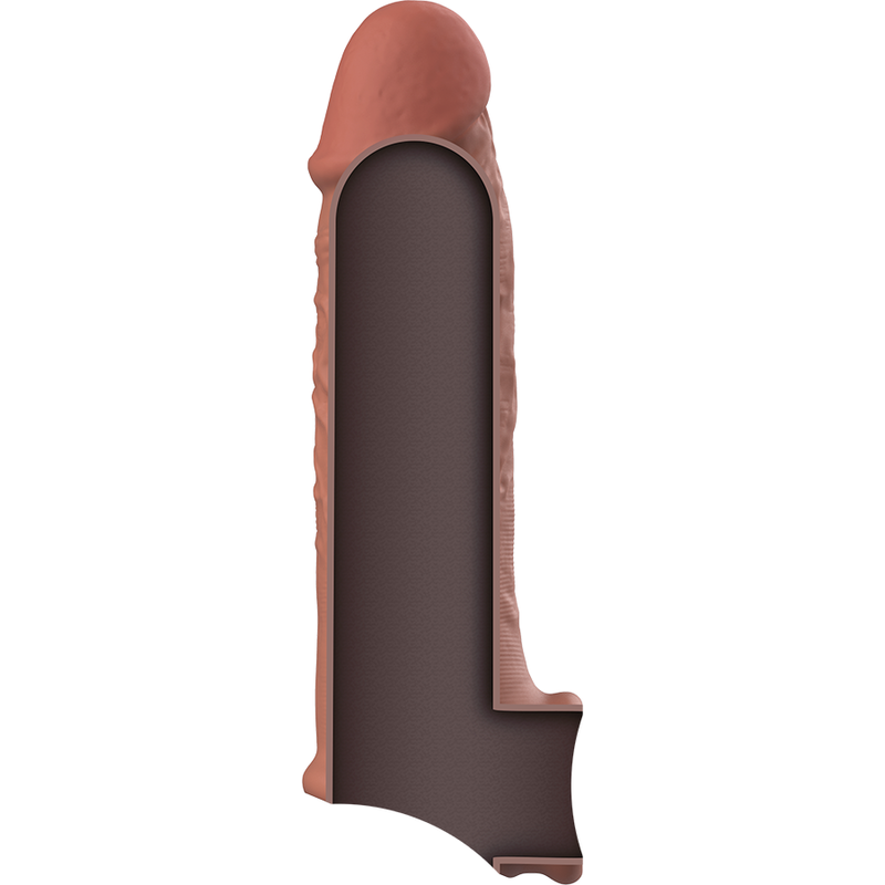 VIRILXL - FLÜSSIGE SILIKON V9 BRAUNE PENISVERLÄNGERUNG – Penis-Extender Bild 4