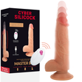 CYBER SILICOCK - FERNBEDIENUNG REALISTISCH MASTER BEN 23.88 CM -O- 4.3 CM – Erotik-Zubehör Bild 1