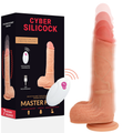 CYBER SILICOCK - FERNBEDIENUNG REALISTISCH MASTER HUCK 20.9 CM -O- 4 CM – Erotik-Zubehör Bild 1