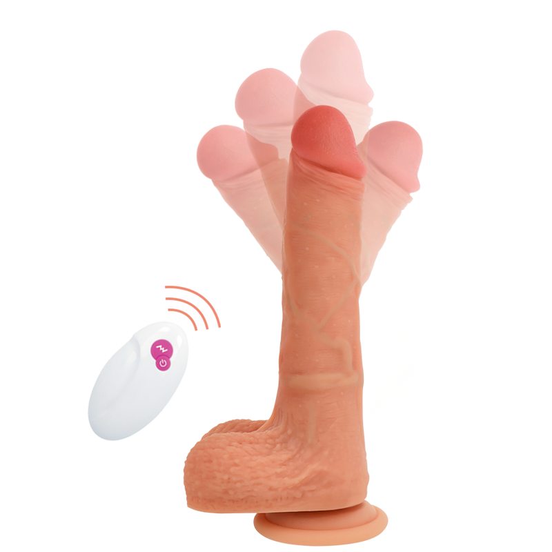 CYBER SILICOCK - FERNBEDIENUNG REALISTISCH MR RICK 20.9 CM -O- 4 CM – Erotik-Zubehör Bild 3