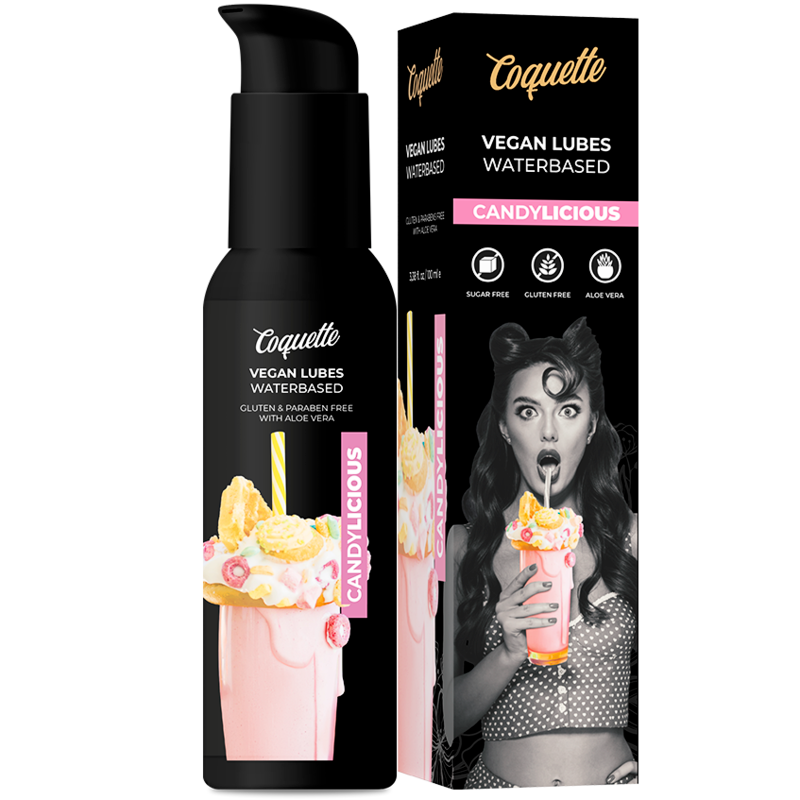 COQUETTE CHIC DESIRE - PREMIUM EXPERIENCE CANDYLICIOUS VEGANES SCHMIERMITTEL 100ML Gleitgel diskret online kaufen