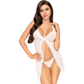 PENTHOUSE - BABYDOLL AFTER SUNSET WEISS S/M Babydoll Produktansicht