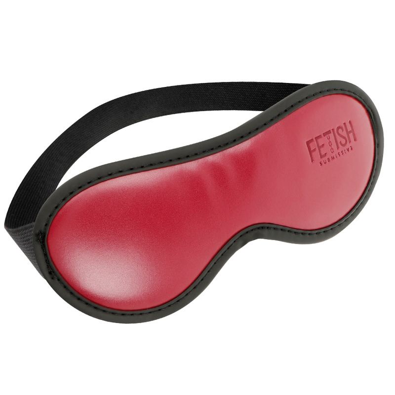FETISH SUBMISSIVE DARK ROOM - VEGANE LEDERMASKE MIT NEOPRENFUTTER BDSM-Zubehör diskret online kaufen