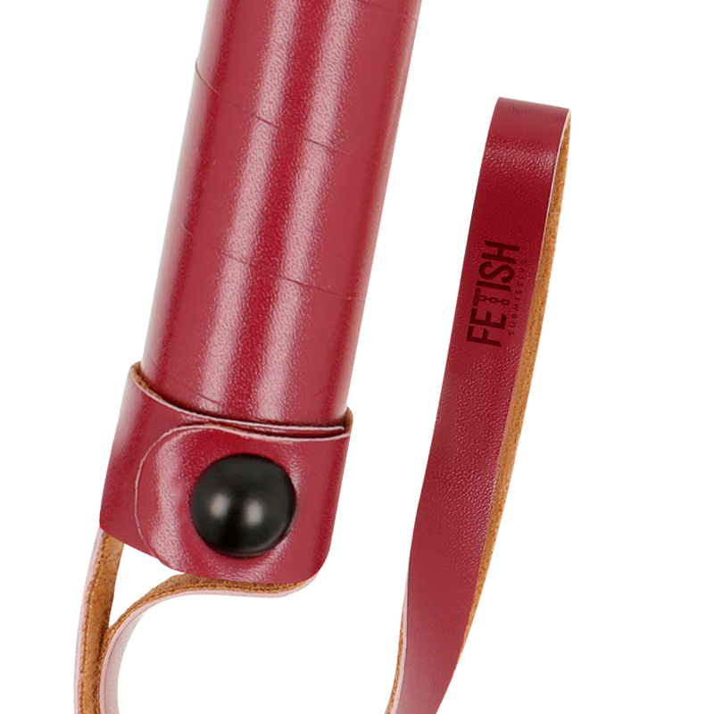 Fetish Submissive Dark Room Peitsche 28 cm – Veganes Leder & BDSM | Secret Pulse BDSM-Peitsche diskret online kaufen
