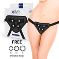 X RAY - GURT MIT SILIKONRINGEN – Erotik-Zubehör Bild 1