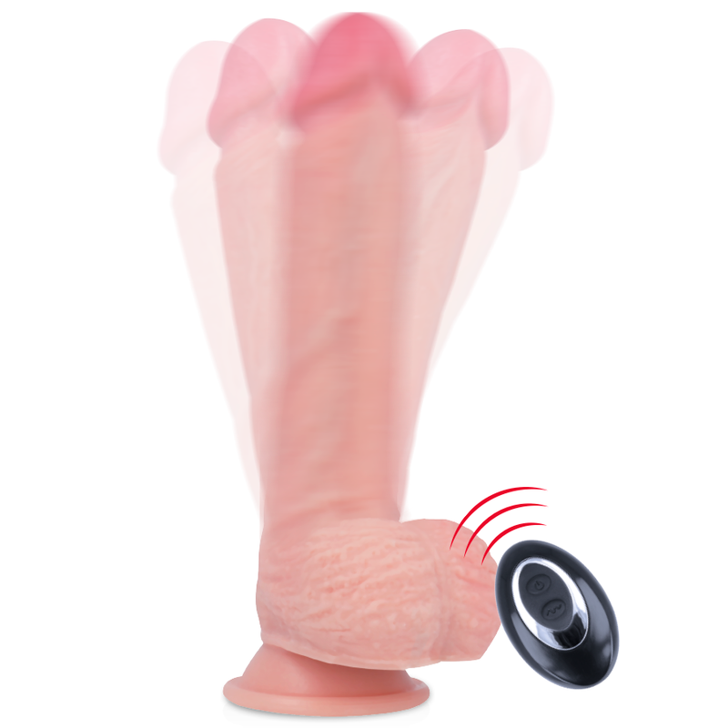 ROCKARMY - HARNESS + FLÜSSIGSILIKON VIBRATOR PREMIUM APACHE FERNBEDIENUNG 20.5 CM -O- 4.62 CM – Vibrator Bild 5