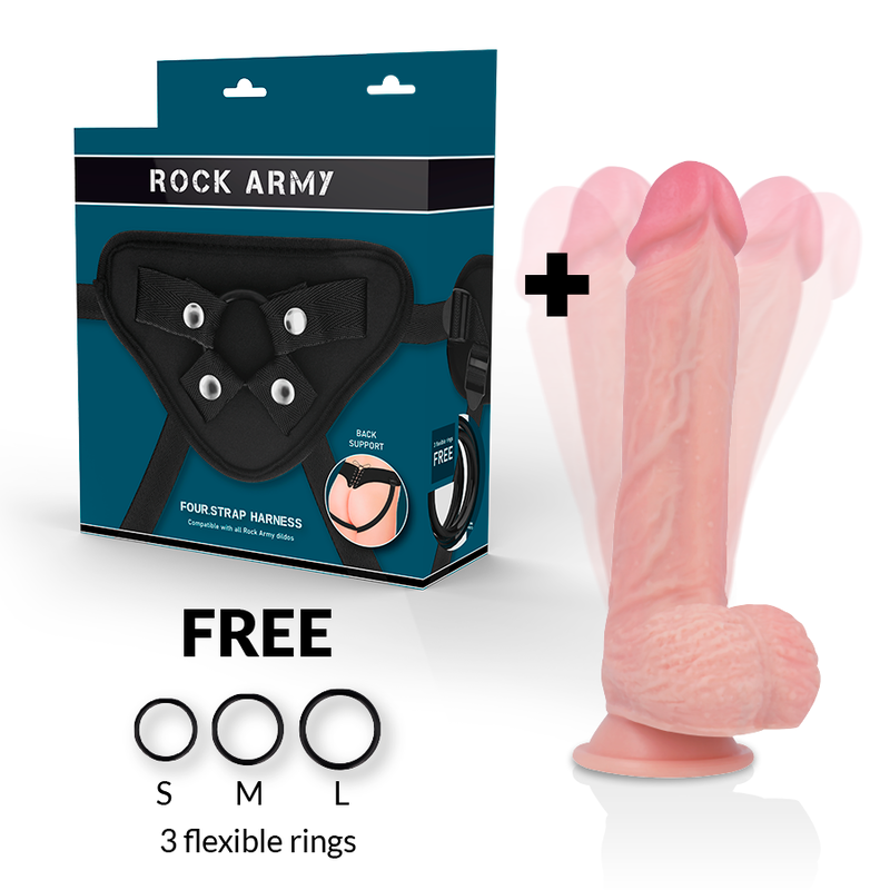 ROCKARMY - GURT + HAWK-ROTATOR UND VIBRATOR 22 CM -O- 4.6 CM – Vibrator Bild 2