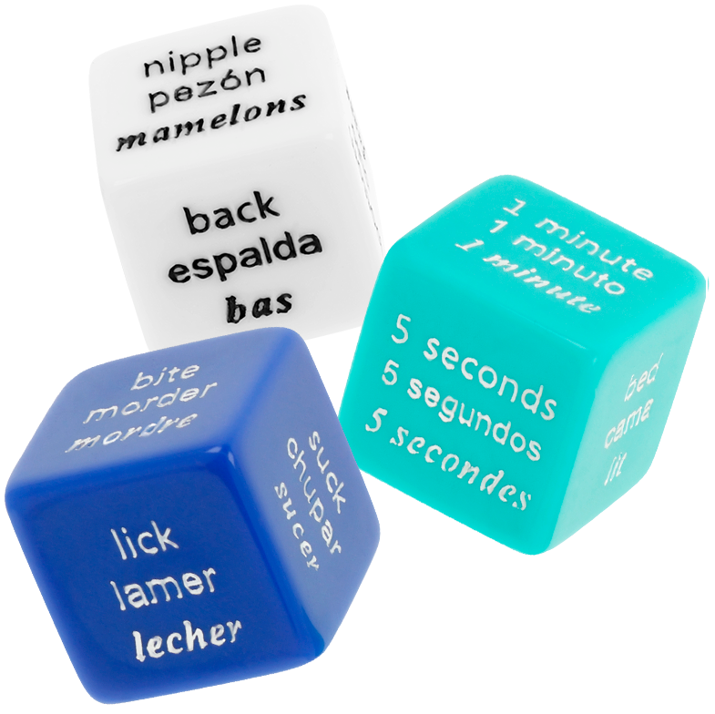 WATERFEEL - EROTISCHES WÜRFELSPIEL ES/FR/EN – Erotikspiel Bild 1