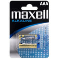 MAXELL - ALKALINBATTERIE AAA LR03 BLISTER * 2 – Batterien von MAXELL