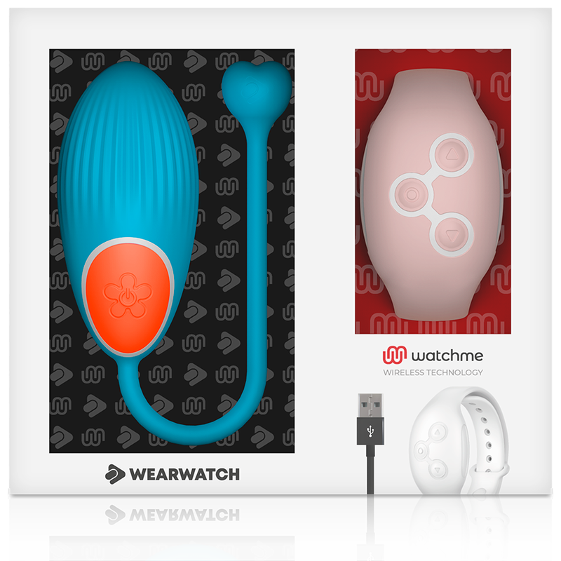 WEARWATCH - WATCHME-TECHNOLOGIE FERNBEDIENUNG EI BLAU / ROSA – Erotik-Zubehör Bild 6