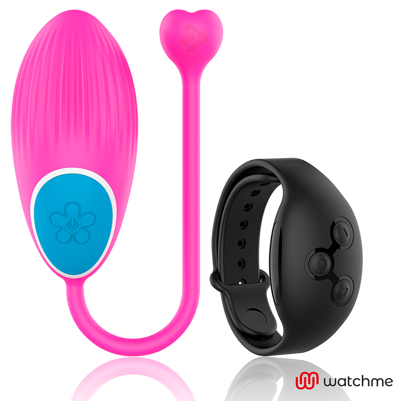WEARWATCH - WATCHME-TECHNOLOGIE FERNBEDIENUNG EGG FUCHSIA / JET – Erotik-Zubehör Bild 2