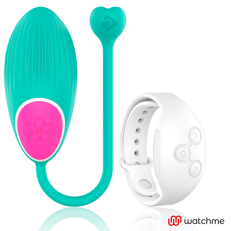 WEARWATCH WatchMe Egg Vibrator – Fernbedienung, 7 Modi, USB, wasserdicht, Meerwasser/Schnee