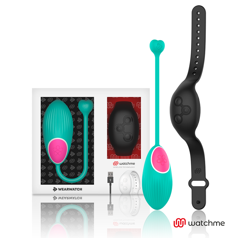 WEARWATCH WatchMe Egg Vibrator – Fernbedienung, USB, 7 Modi, wasserdicht, Meerwasser/Jet Vibrator diskret online kaufen