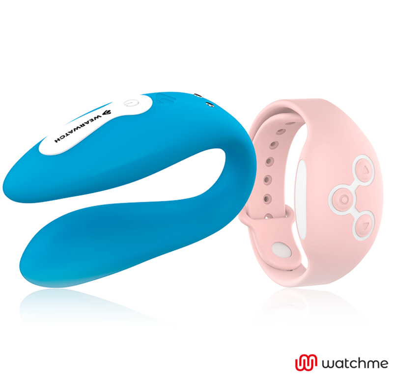 WEARWATCH WatchMe Dual Technology Vibrator – 7 Modi, Fernbedienung, USB, wasserdicht für intensive Stimulation und Self-Love