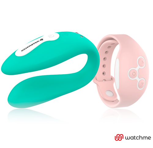 WEARWATCH WatchMe Dual Technology Vibrator – 7 Modi, USB, wasserdicht, Meerwasser/Rosa