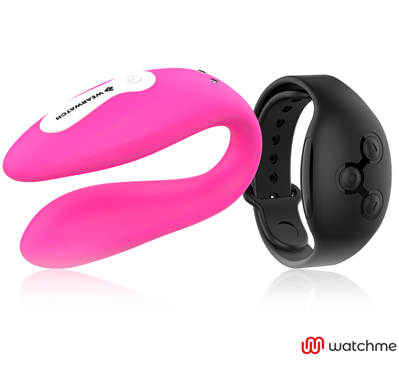 WEARWATCH - WATCHME DUAL TECHNOLOGY VIBRATOR FUCHSIA/AZABACHE für intensive Stimulation und Self-Love