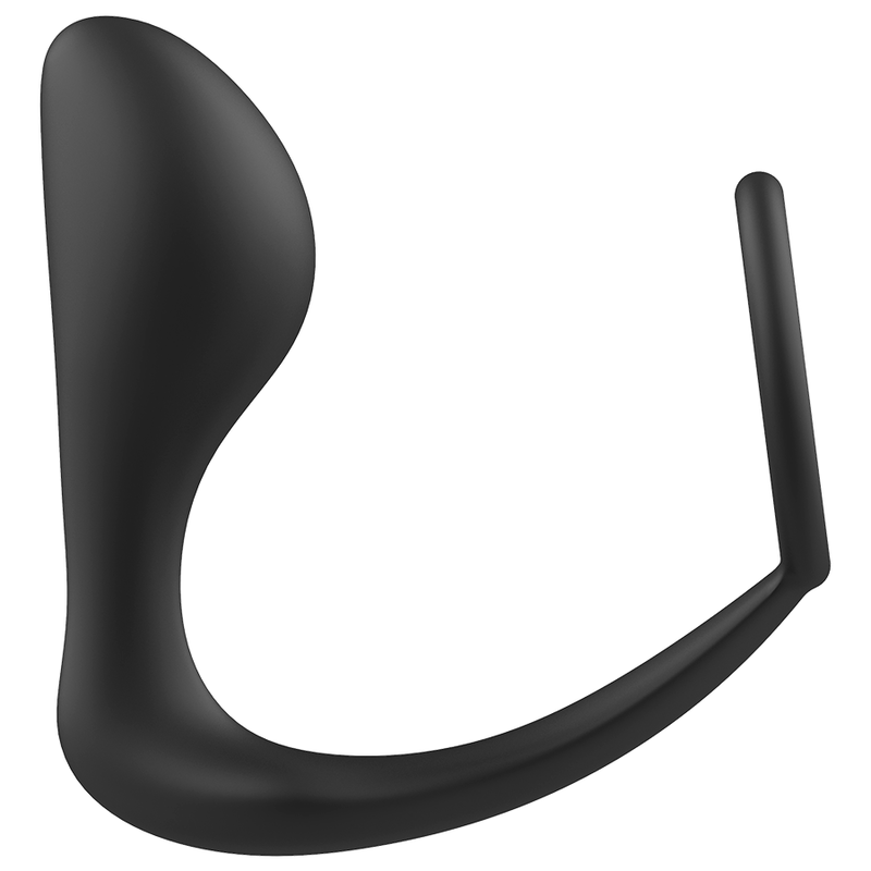 ADDICTED TOYS - ANALPLUG MIT SCHWARZEM SILIKONRING hochwertiges Intimtoy