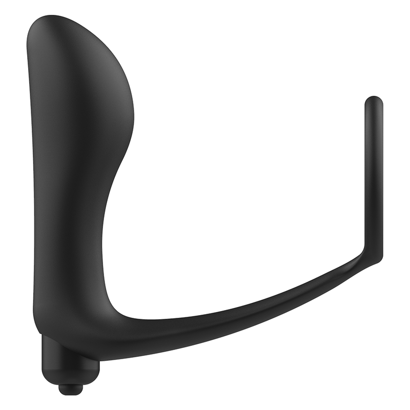 ADDICTED TOYS - VIBRATORISCHER ANALPLUG MIT PENISRING bei Secret Pulse im Erotikshop