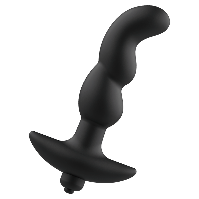 ADDICTED TOYS - ANALMASSAGER MIT SCHWARZER VIBRATION. MODELL 2 für sinnliche und diskrete Momente