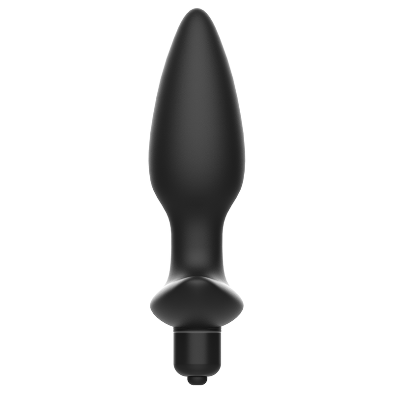 ADDICTED TOYS - MASSAGER PLUG ANAL MIT VIBRATION SCHWARZ für sinnliche und diskrete Momente