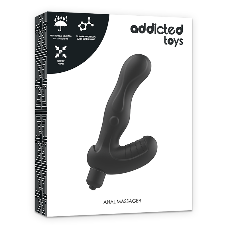 ADDICTED TOYS - P-SPOT VIBE SILIKON PROSTATA ANAL STIMULATOR Prostata-Massager diskret online kaufen