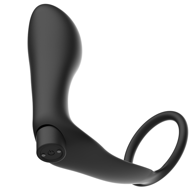 ADDICTED TOYS - PENISRING MIT FERNBEDIENUNG ANALPLUG SCHWARZ WIEDERAUFLADBAR hochwertiges Zubehör