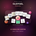 Secret Pulse Gleitgel Probierbox – 10 sinnliche Sorten – modernes Secret Pulse Cover mit echten Einzelprodukten