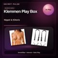 Secret Pulse Klemmen Play Box – Nippel & Klitoris Cover mit echten Packshots
