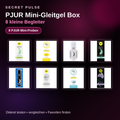 Secret Pulse PJUR Mini-Gleitgel Box – 8 kleine Begleiter mit echten PJUR Einzelproben